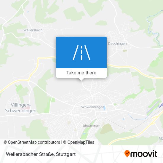 Weilersbacher Straße map