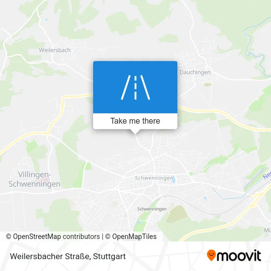 Карта Weilersbacher Straße
