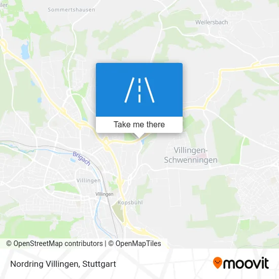 Карта Nordring Villingen