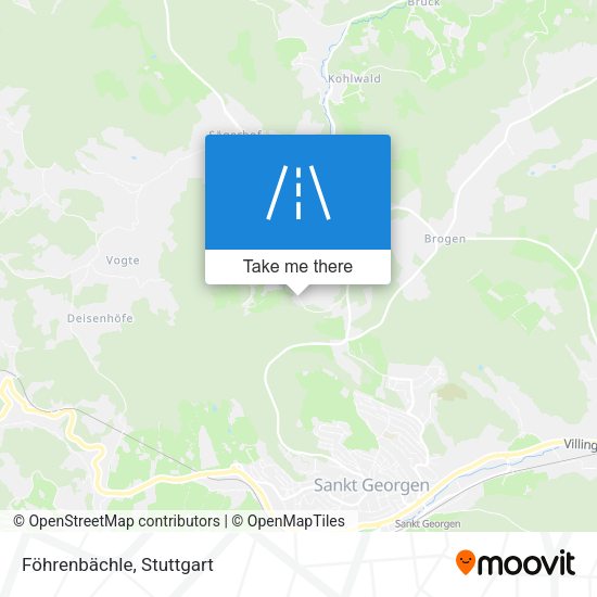 Föhrenbächle map