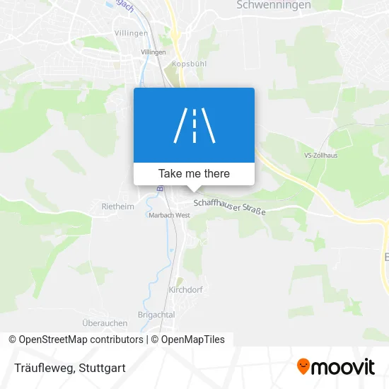 Карта Träufleweg