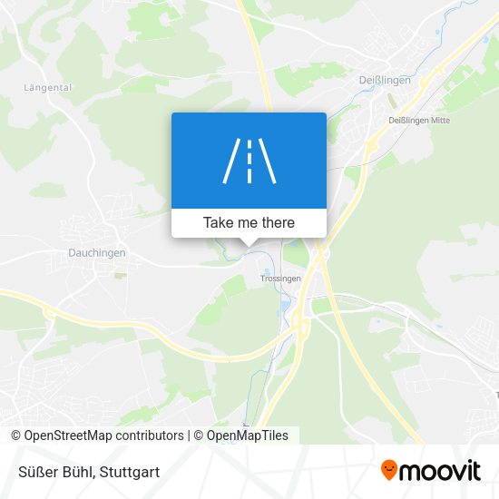 Süßer Bühl map