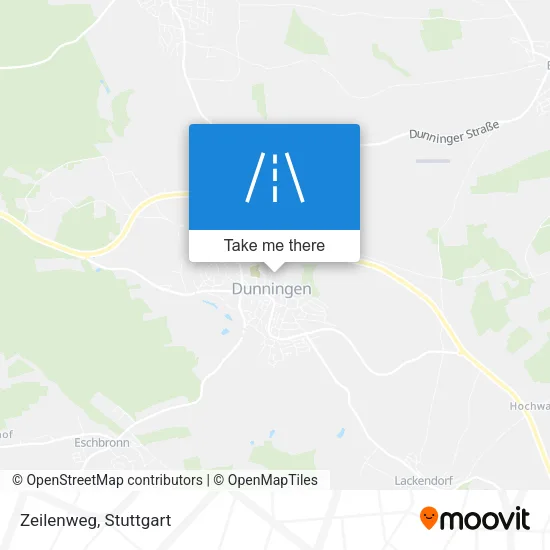 Карта Zeilenweg