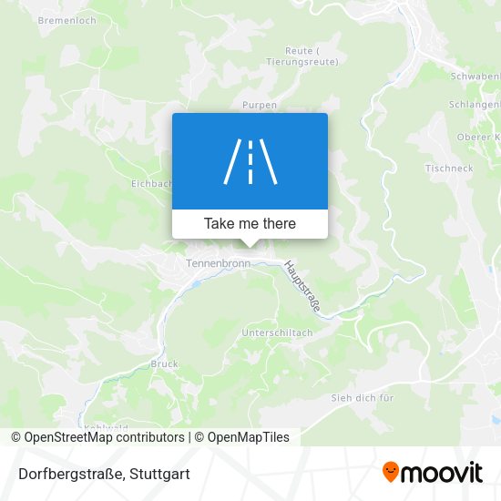 Dorfbergstraße map