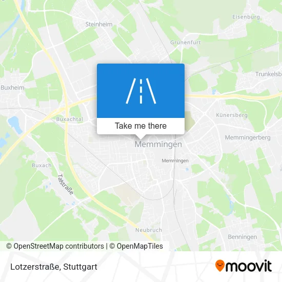 Карта Lotzerstraße