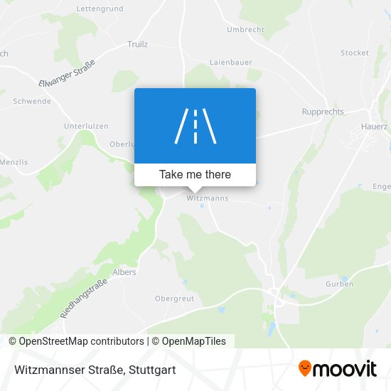 Witzmannser Straße map
