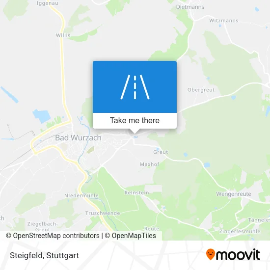 Карта Steigfeld