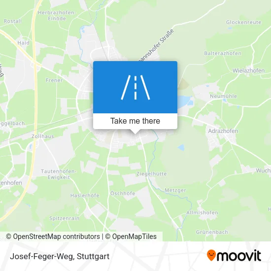 Карта Josef-Feger-Weg