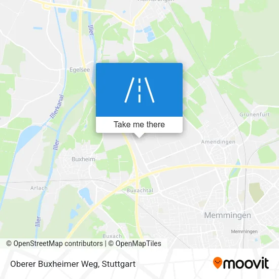 Карта Oberer Buxheimer Weg