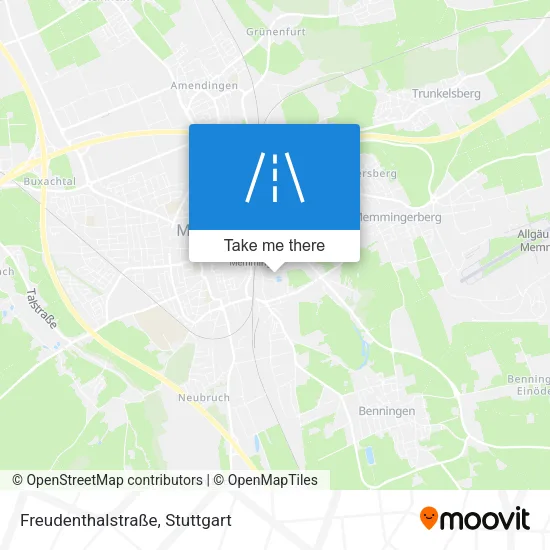 Карта Freudenthalstraße
