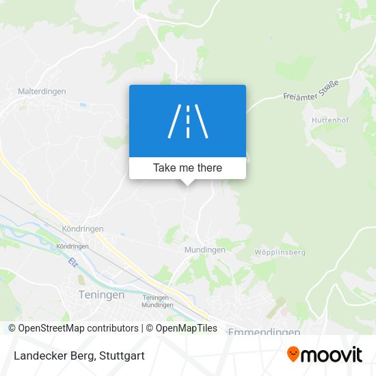 Карта Landecker Berg