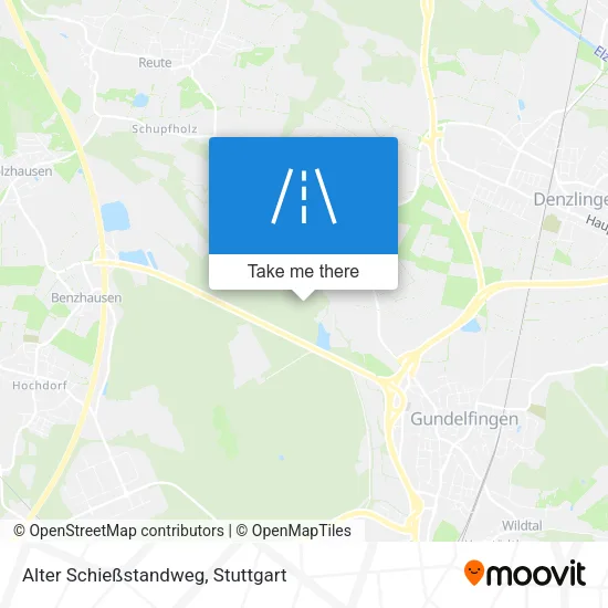 Карта Alter Schießstandweg