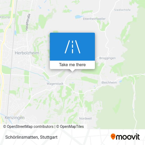 Schörlinsmatten map