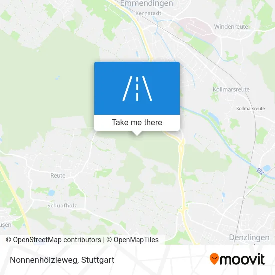 Карта Nonnenhölzleweg