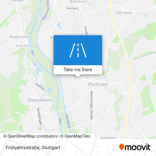 Frühjahrsstraße map