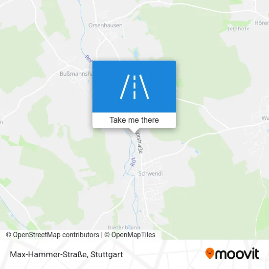 Карта Max-Hammer-Straße