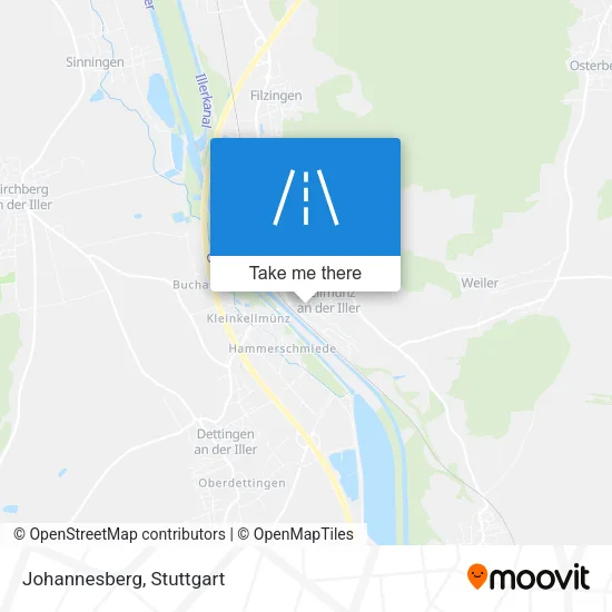 Карта Johannesberg