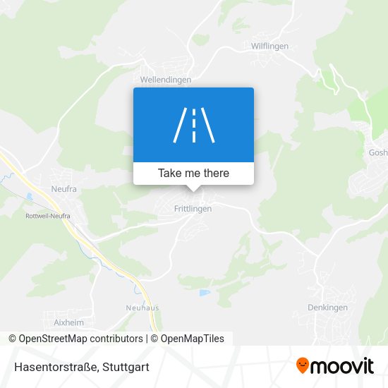 Hasentorstraße map