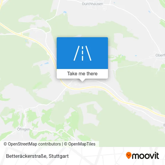 Карта Betteräckerstraße