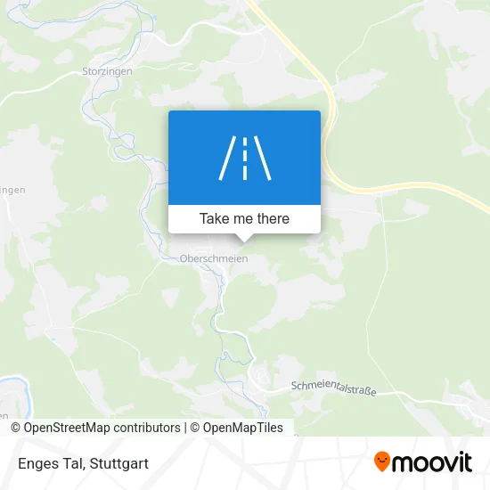 Карта Enges Tal