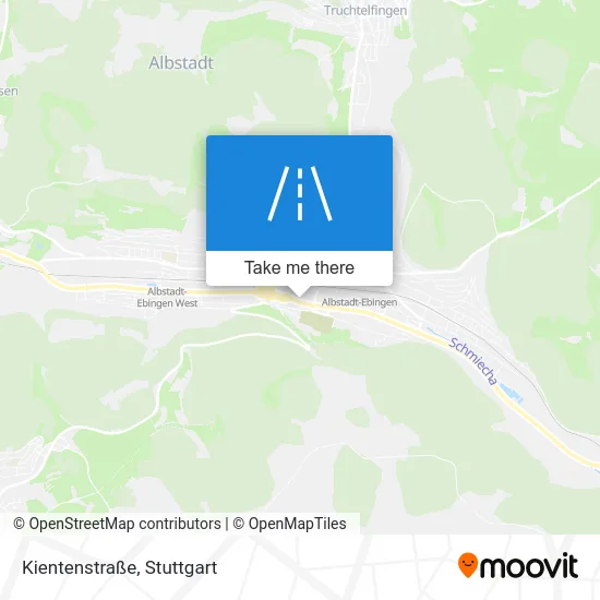 Карта Kientenstraße