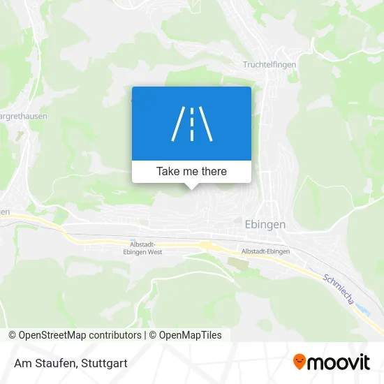 Карта Am Staufen