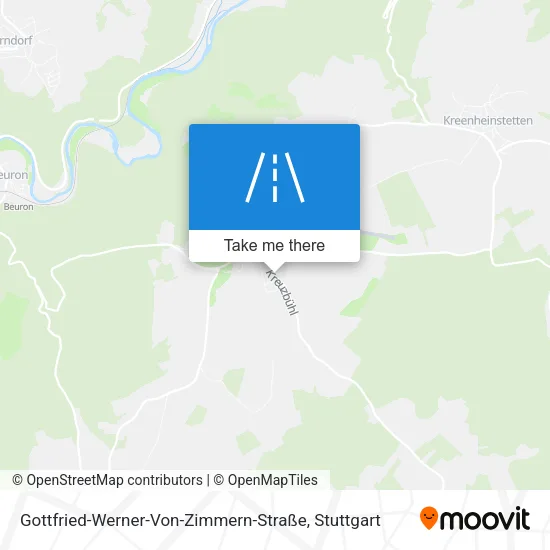 Карта Gottfried-Werner-Von-Zimmern-Straße