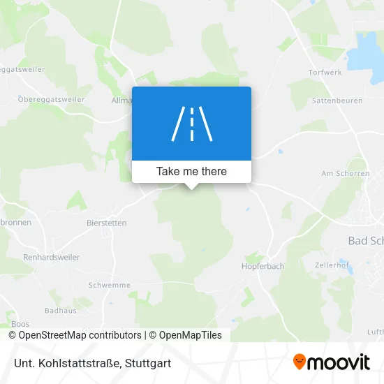 Карта Unt. Kohlstattstraße