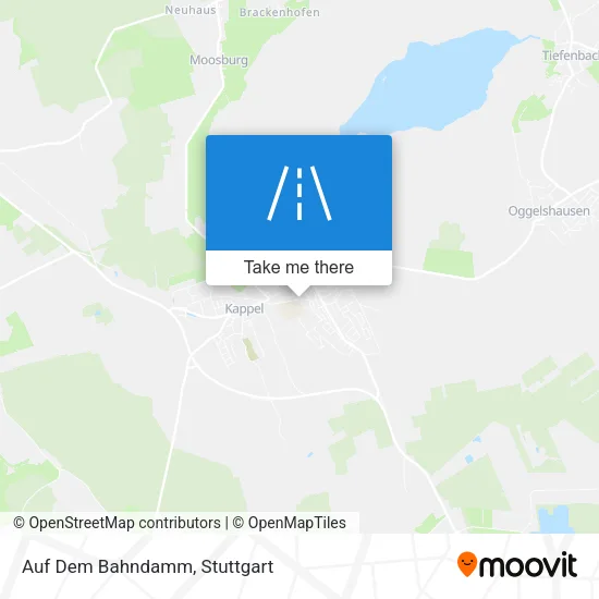 Карта Auf Dem Bahndamm