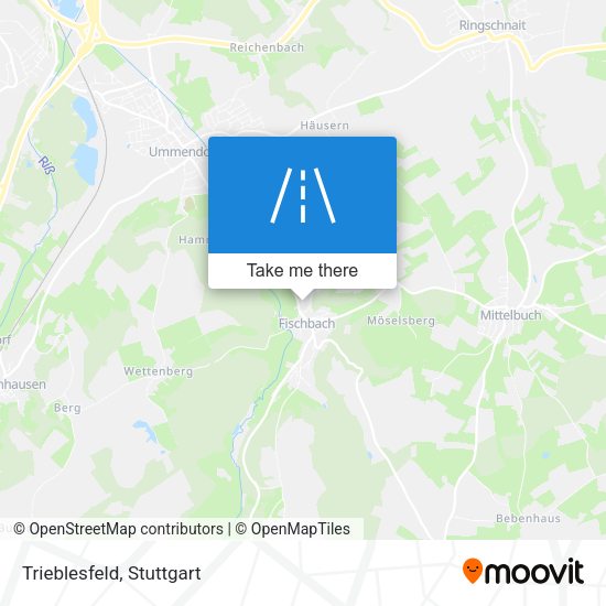 Карта Trieblesfeld
