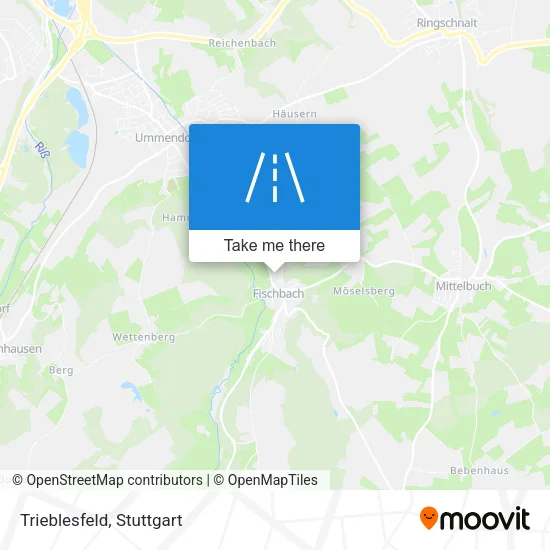 Карта Trieblesfeld