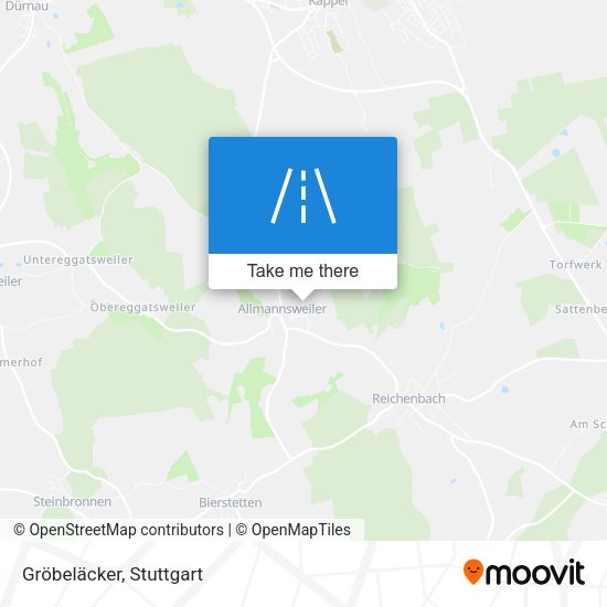 Gröbeläcker map