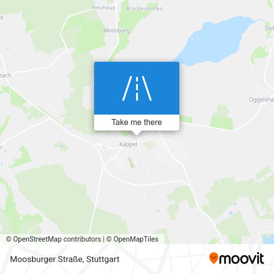Moosburger Straße map