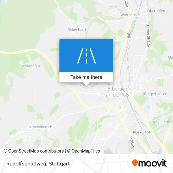Карта Rudolfsgnadweg