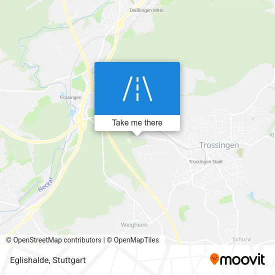 Карта Eglishalde