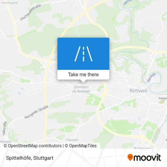 Карта Spittelhöfe