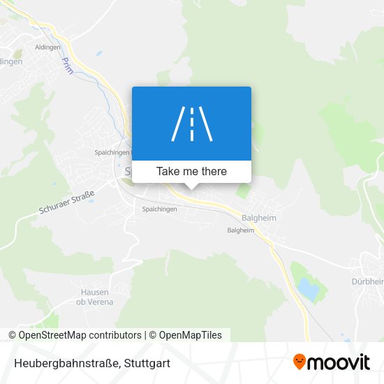 Heubergbahnstraße map