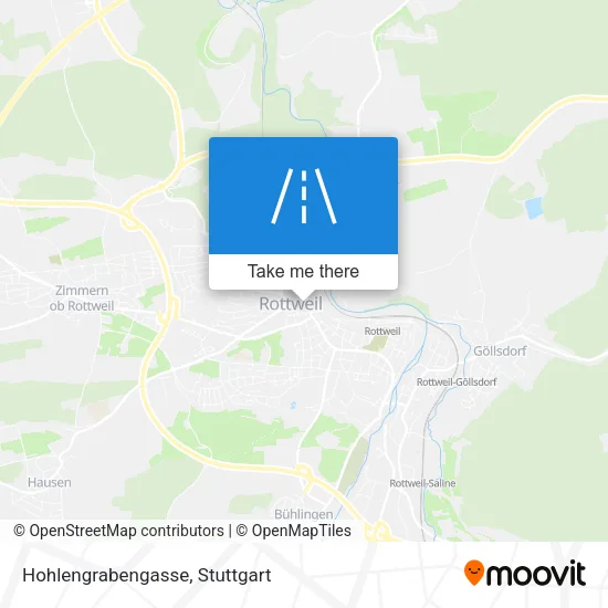 Карта Hohlengrabengasse