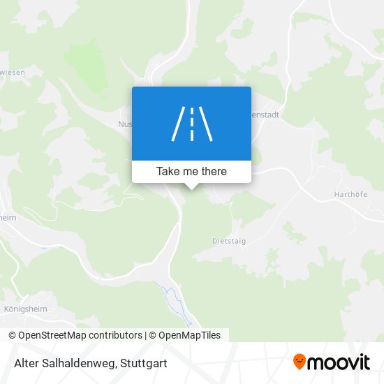 Карта Alter Salhaldenweg