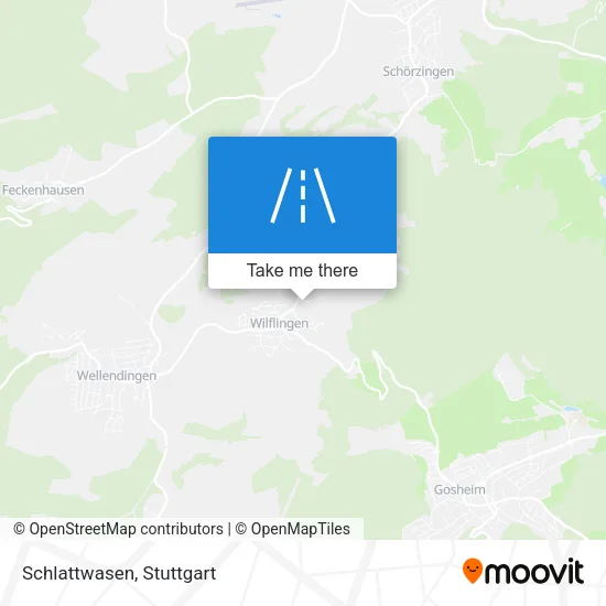 Карта Schlattwasen