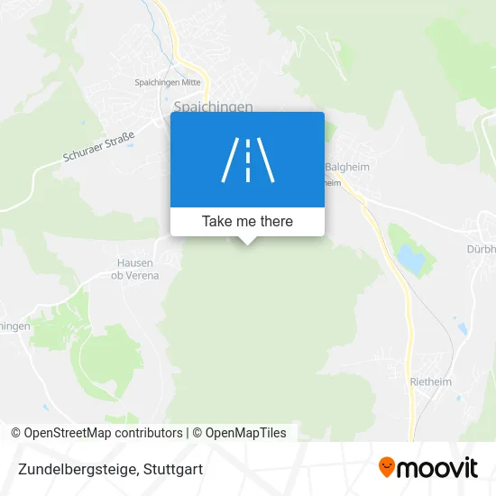 Карта Zundelbergsteige