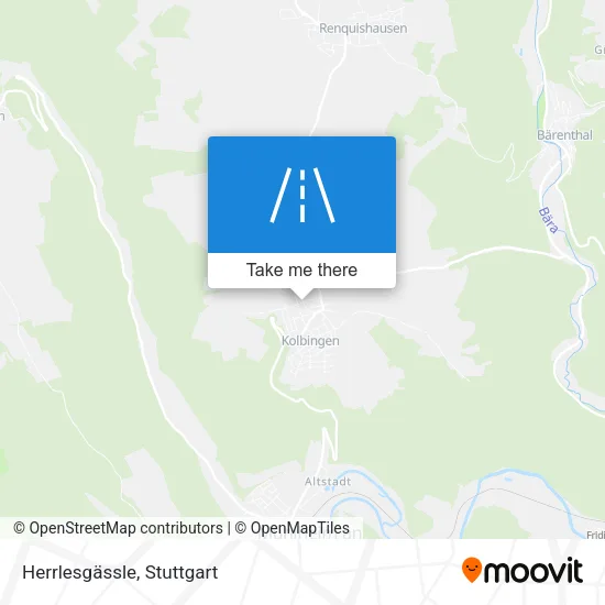 Карта Herrlesgässle