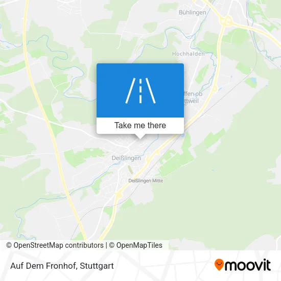 Карта Auf Dem Fronhof