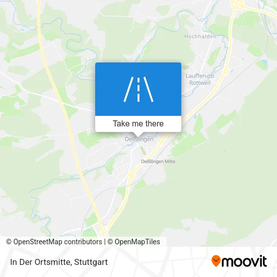 Карта In Der Ortsmitte