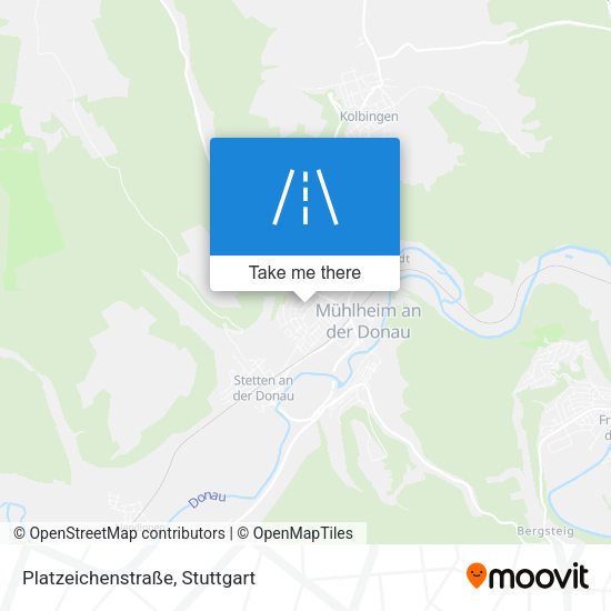 Platzeichenstraße map