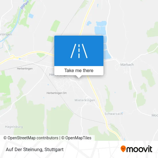 Карта Auf Der Steinung