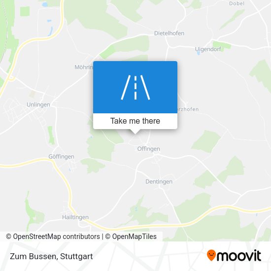 Карта Zum Bussen