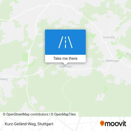Карта Kurz-Geländ-Weg