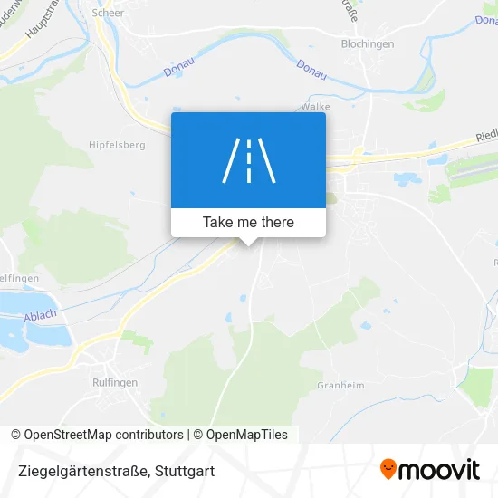 Карта Ziegelgärtenstraße