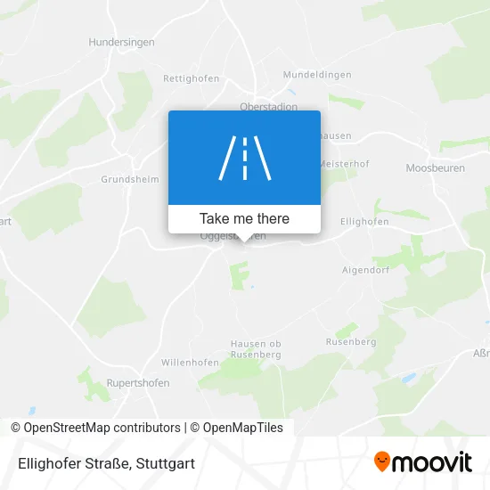 Карта Ellighofer Straße